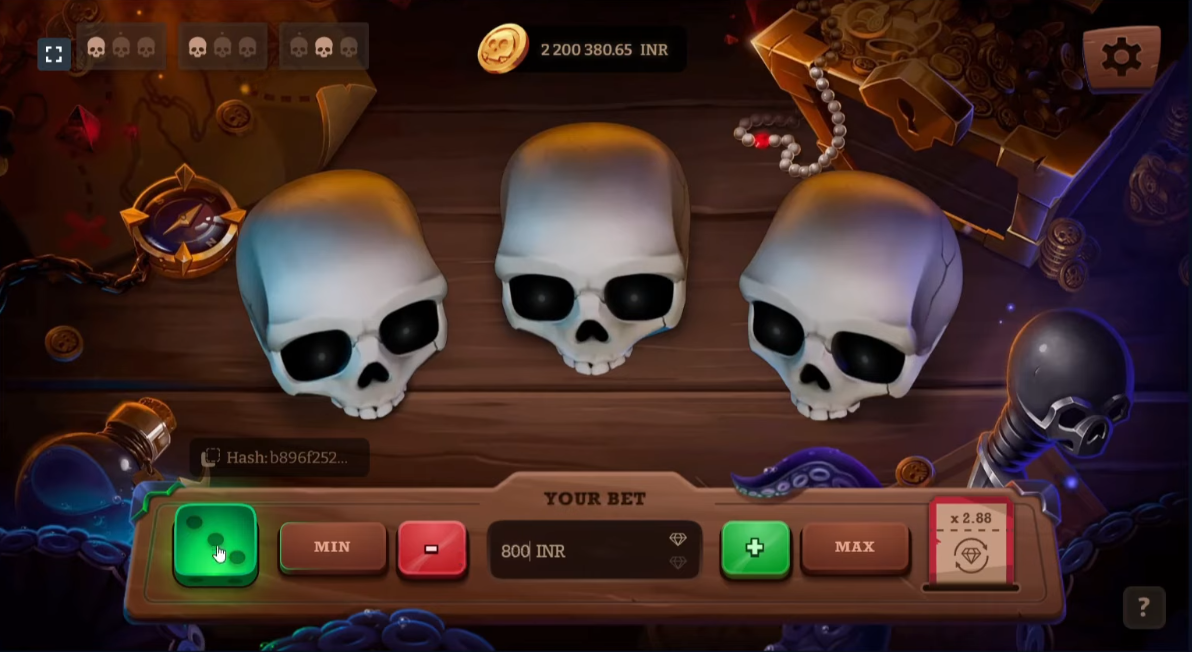 Brawl Pirates casino game for real money on 1win